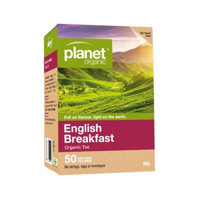 Planet Organic Organic Tea English Breakfast x 50 Tea Bags